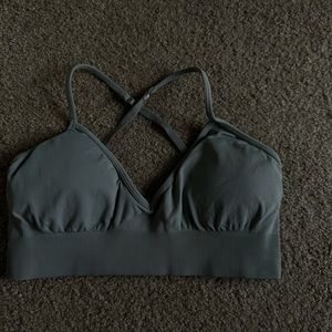 Sage Green workout bra